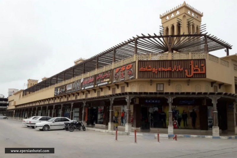 نمای کلی بازار نخل درگهان